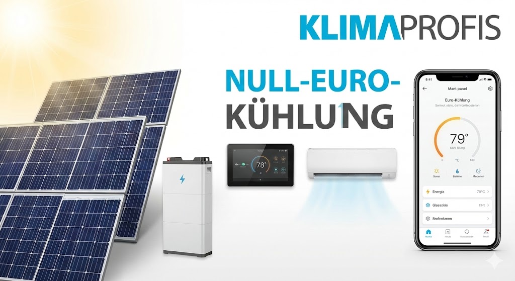 Die Null-Euro-Kühlung – Klimaanlage trifft Photovoltaik