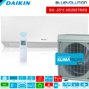 Daikin Perfera FTXTM30S ColdRegion WiFi Inverter Wand-Klimageräte-Set - 4,5 kW