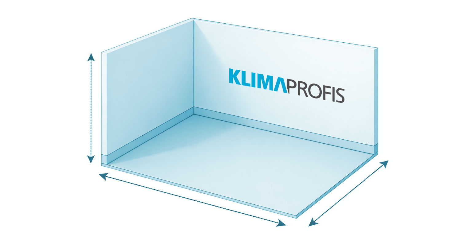 Raumvolumen berechnen