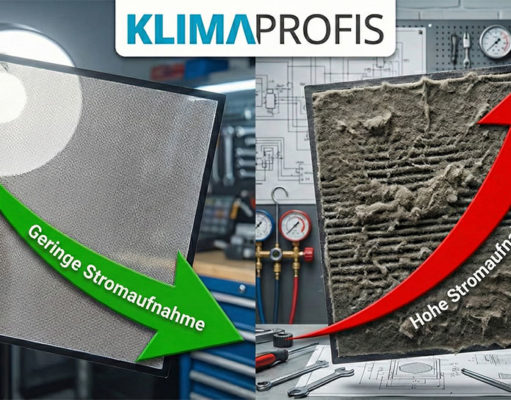 Der unsichtbare Stromfresser: Was bei mangelndem Luftdurchsatz physikalisch passiert