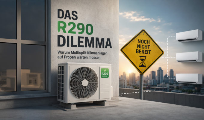 Das R290-Dilemma: Warum Multisplit-Klimaanlagen auf Propan warten müssen Das R290-Dilemma: Warum Multisplit-Klimaanlagen auf Propan warten müssen