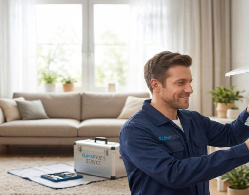 Reinigung einer Klimaanlage im Privathaushalt Reinigung einer Klimaanlage im Privathaushalt