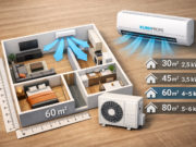 Wie groß muss meine Klimaanlage sein? Leistung nach Raumgröße berechnen Wie groß muss meine Klimaanlage sein? Leistung nach Raumgröße berechnen