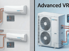 VRF vs. Multisplit: Die Kältemittel-Verteilung als technischer Gamechanger für Großprojekte VRF vs. Multisplit: Die Kältemittel-Verteilung als technischer Gamechanger für Großprojekte